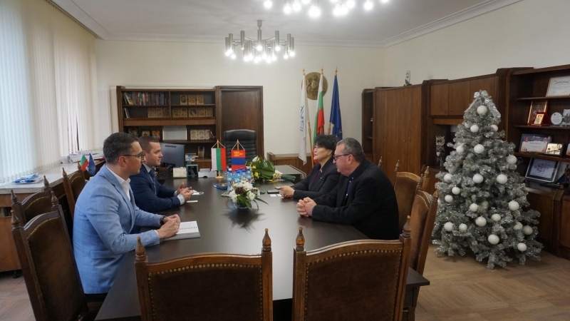 Кметът на Община Русе посрещна новия посланик на Монголия